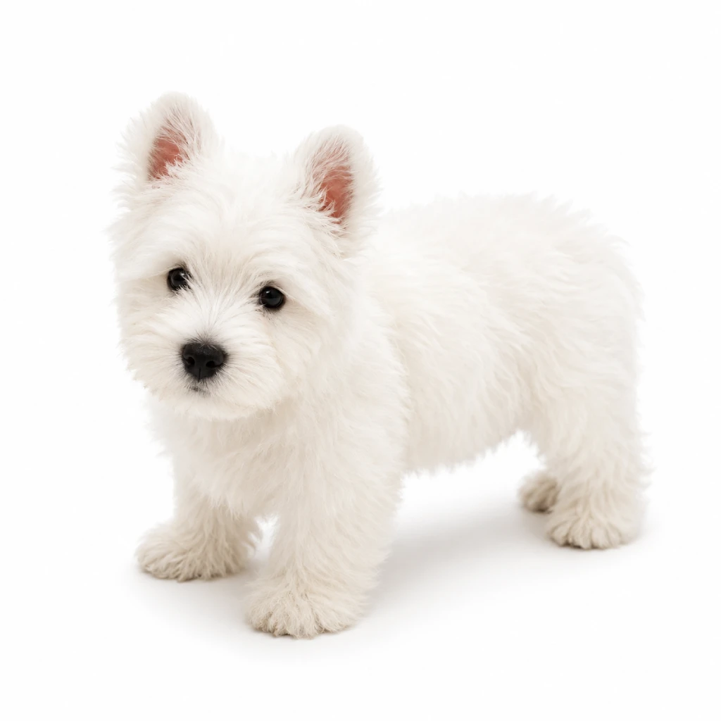 Cachorro West Highland White Terrier en Colombia